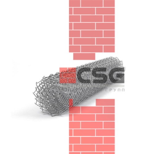 Сетка стальная сварная 100х6х2000 В500С, длина 6 м, толщина 6.00