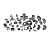 наконечник регулируемый, шаровой, с ложементом AISI 304 38,1х50,8х1,5 зеркало арт.1212649