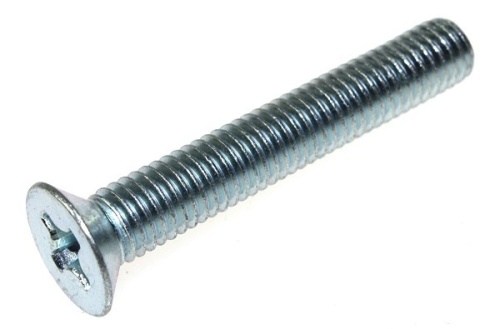 Винт с потайной головкой 4x40 оцинк. DIN 965, тыс.шт (250шт)