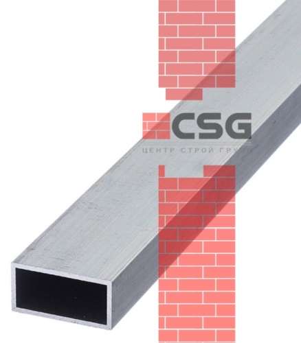 Профиль прямоугольный алюминиевый 30х15х1.5, длина 2 м, марка АД31Т1