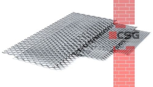 Просечно-вытяжной лист 508х1200х2500 ПВЛ-508, марка ПВЛ-508