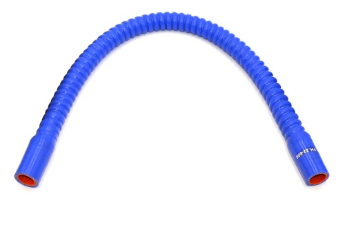 Патрубок силиконовый гофрированный усиленный Ф 22 мм L=800 мм