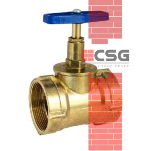 Клапан запорный латунь 15б3р Ду 50 Ру16 ВР прямой ТУ 206-3973235-01-93 Цветлит ZW20023, DN 50