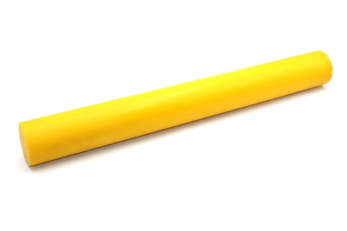 Полиуретан стержень Ф 60 мм ШОР А95 (500 мм, 1.9 кг, жёлтый) Китай
