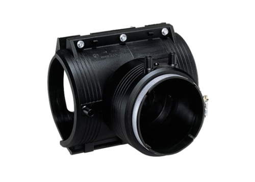 Седелочный отвод «Сатурн» d140x90 с ответной частью электросварной